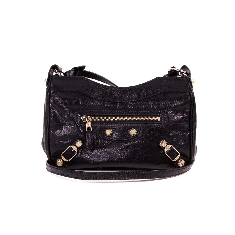 Shoulder bags with detachable coin purses for added convenience and style -Balenciaga Classic Mini City Bag