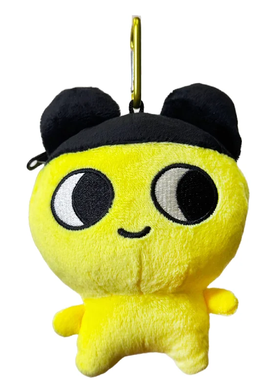 Neutral-Handle Tote Bags for Versatile Use-Tamagotchi Mametchi Plush Mini Pouch