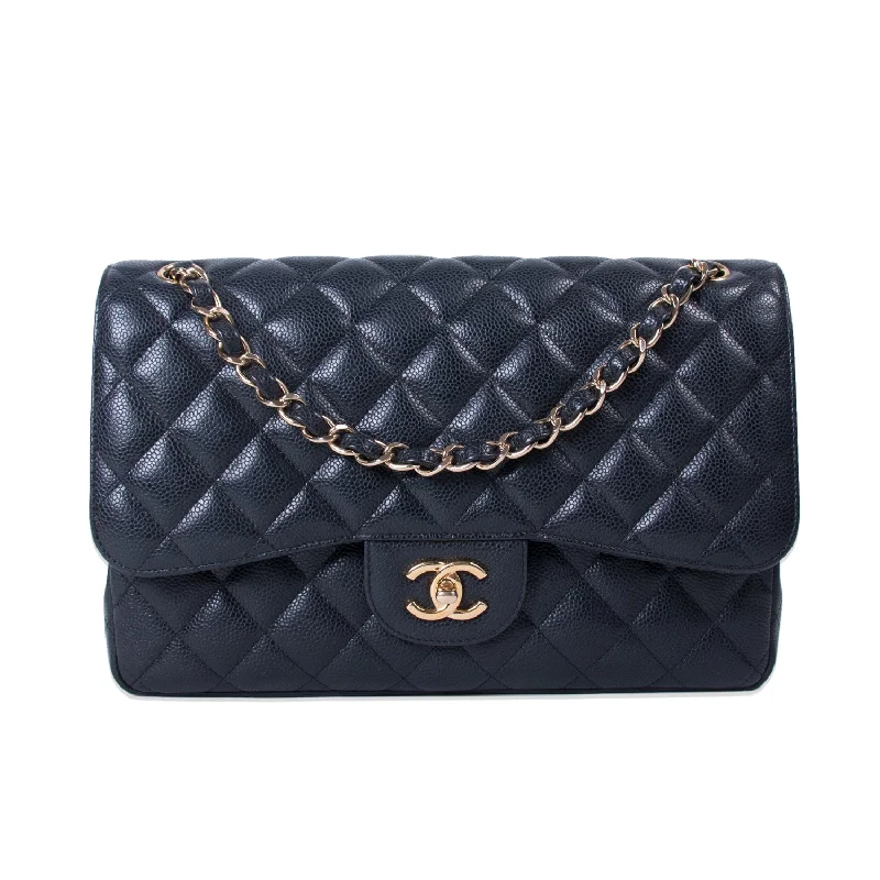 Affordable shoulder bags for women with durable, long-lasting materials -Chanel Classic Jumbo Double Flap Bag