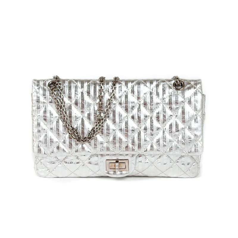 Statement shoulder bags with oversized logos and vibrant, eye-catching designs -Chanel Reissue 227 Double Flap Bag