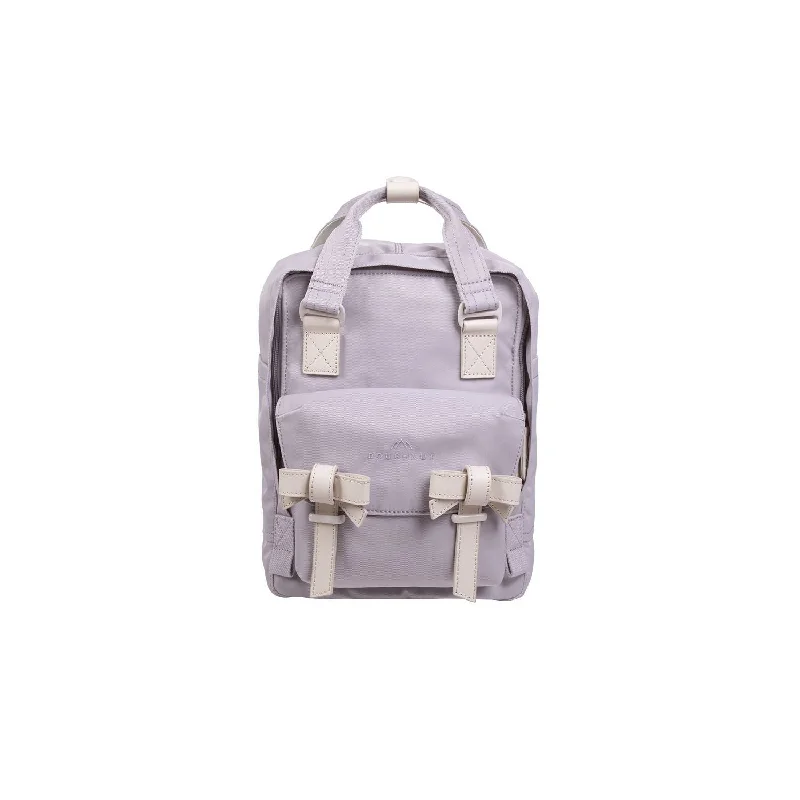 Leather-Strap Backpack for Durable-Doughnut Macaroon Mini Ribbon X Unicorn Dream Series