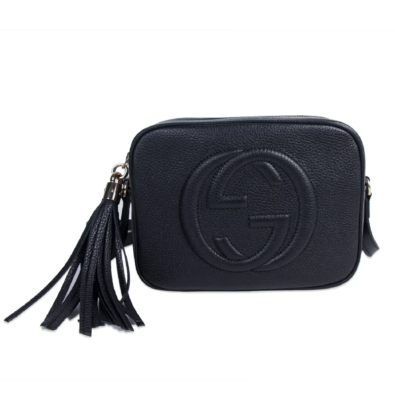 Classic shoulder bags for women with timeless leather craftsmanship -Gucci Soho Small Leather Disco Bag