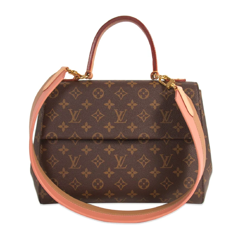 Casual shoulder bags with large compartments for gym and workout essentials -Louis Vuitton Monogram Cluny MM