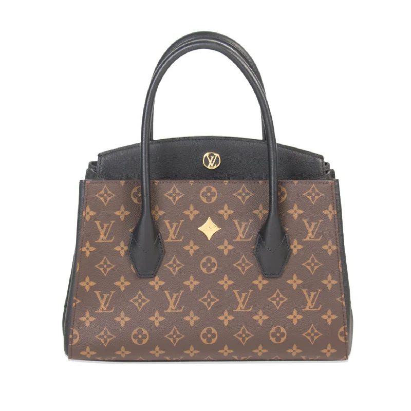 Eco-friendly shoulder bags made from recycled materials for sustainable fashion -Louis Vuitton Monogram Florine Bag