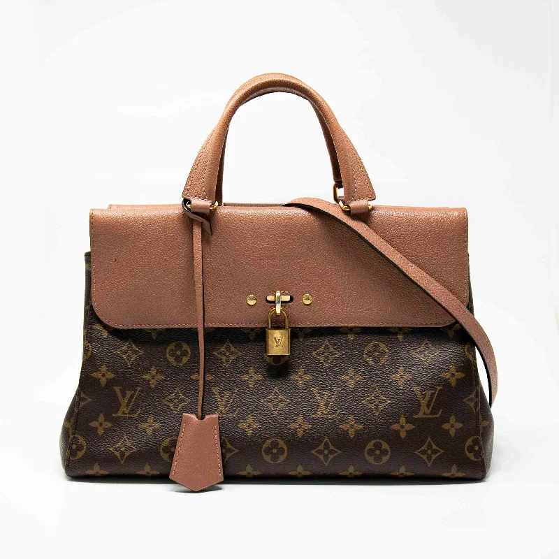 Striped Tote Bags for Trendy Look-Louis Vuitton Monogram Venus Bag