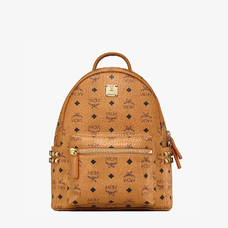 Single-Strap Backpack for Compact-M.C.M Stark Side Studs Backpack in Visetos