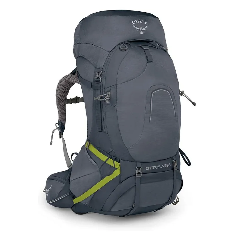 Waterproof Backpack for Rainy Days-Osprey Atmos AG 65 Backpack - Large - Men's Backpacking