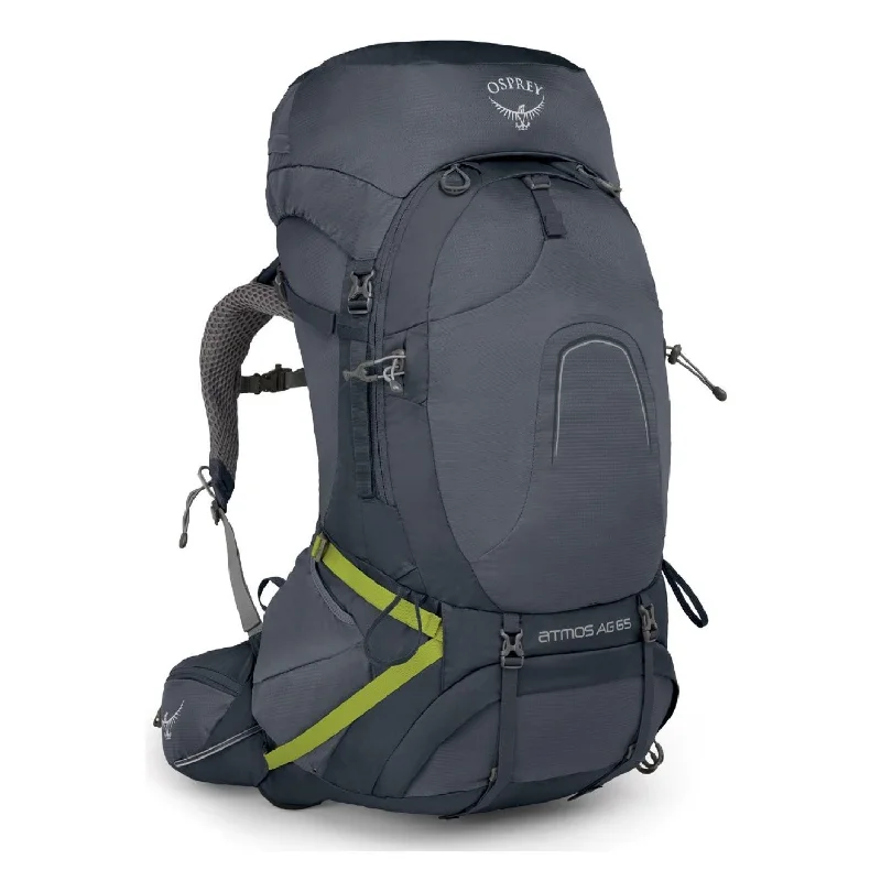 Canvas Backpack for School Use-Osprey Atmos AG 65 Backpack with Raincover - Medium - Men's Backpacking