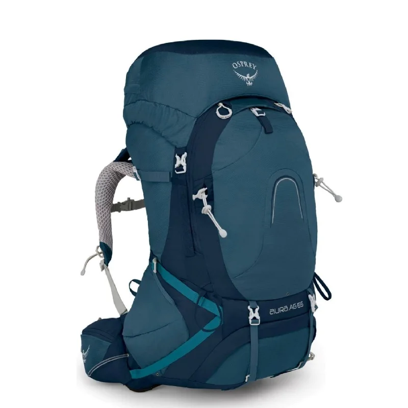 Backpack for Shoppers-Osprey Aura AG 65 Backpack - Extra Small - Women's Backpacking