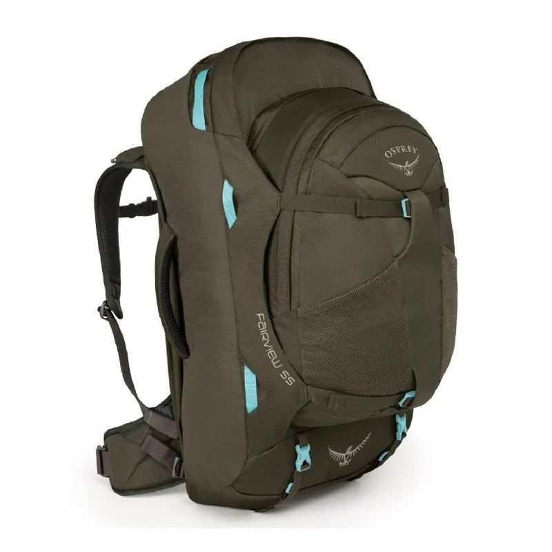 Organizer Backpack for Neat Arrangement-Osprey Fairview Travel Pack 55 Backpack - Extra Small/Small -  Women's Travel - Trekking