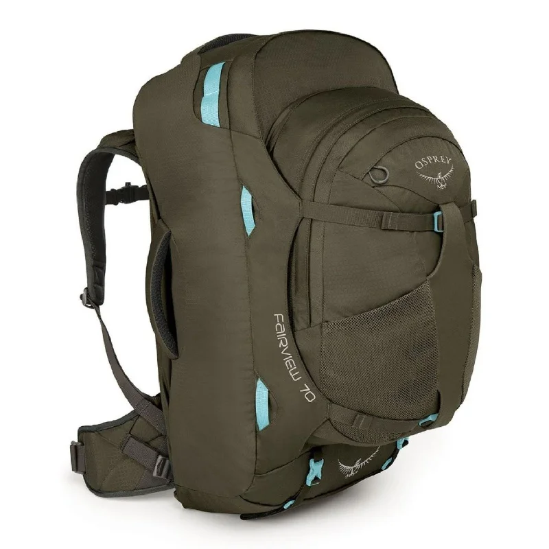 Stackable Backpack for Organized Look-Osprey Fairview Travel Pack 70 Backpack - Extra Small/Small - Women's Travel - Trekking