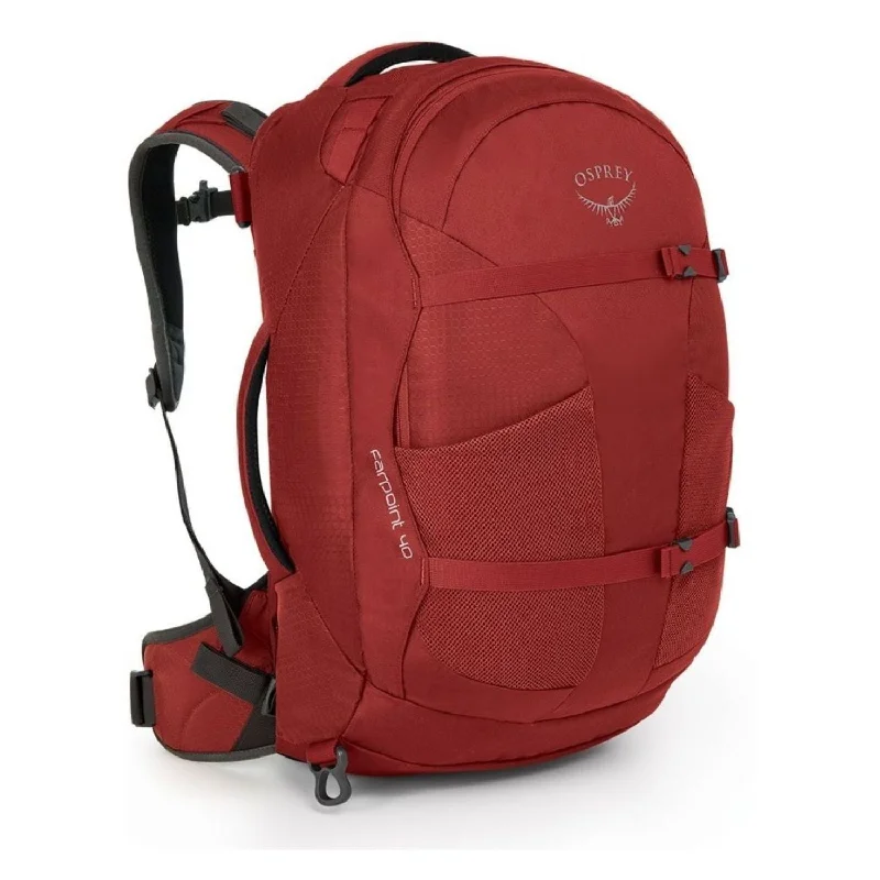 Woven Backpack for Intricate Design-Osprey Farpoint Travel Pack Carry-On 40 Backpack - Small/Medium - Men's Travel - Trekking