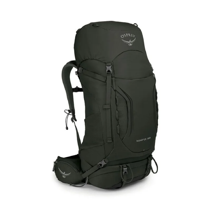 Buckle Closure Backpack for Firm Hold-Osprey Kestrel 58 Backpack L/XL