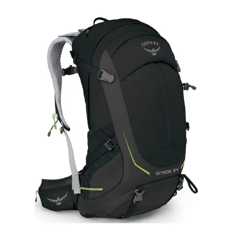 Fashion Backpack for Trendy Style-Osprey Stratos 34 Backpack - Medium/Large - Men's Day Hiking