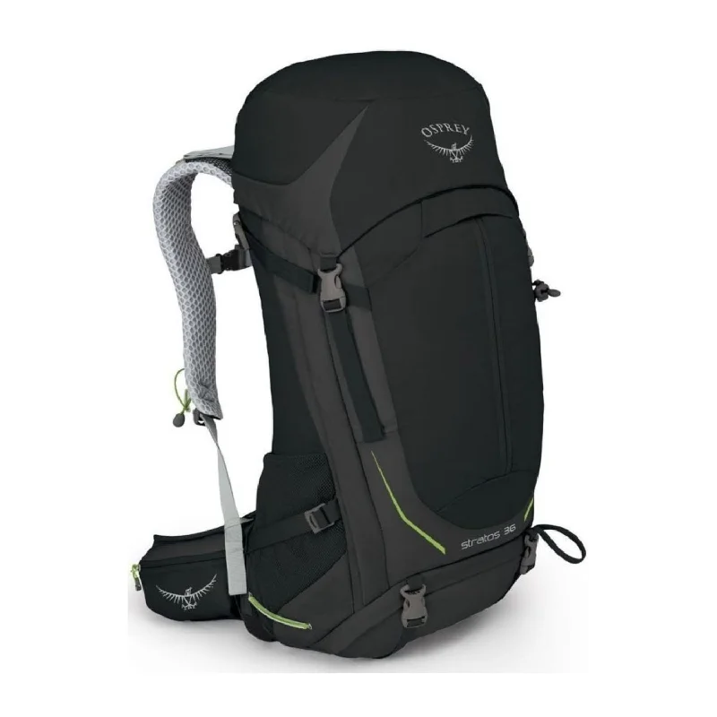 Work Backpack with Laptop Sleeve-Osprey Stratos 36 Backpack - Medium/Large - Men's Light Backpacking - Day Hiking