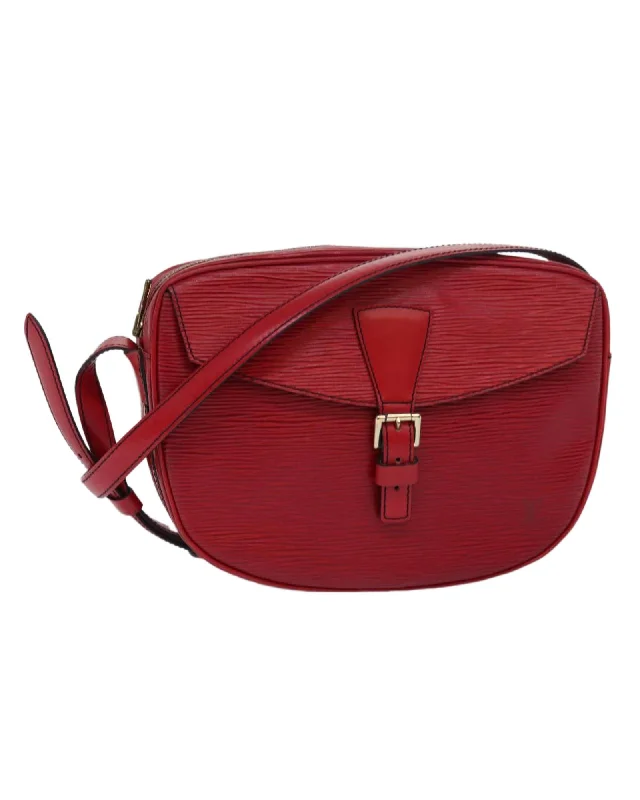 Spacious shoulder bags for travel with plenty of room for essentials -Epi Leather Jeune Fille MM Shoulder Bag