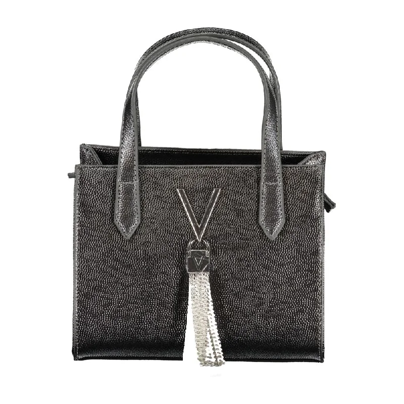 Branded Tote Bags for Quality Assurance-Valentino Bags Gray Polyethylene Handbag