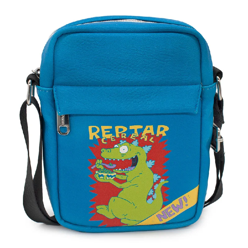 Shoulder Tote Bags for Hands-Free-Women's Crossbody Wallet - Rugrats REPTAR CEREAL Eating Pose