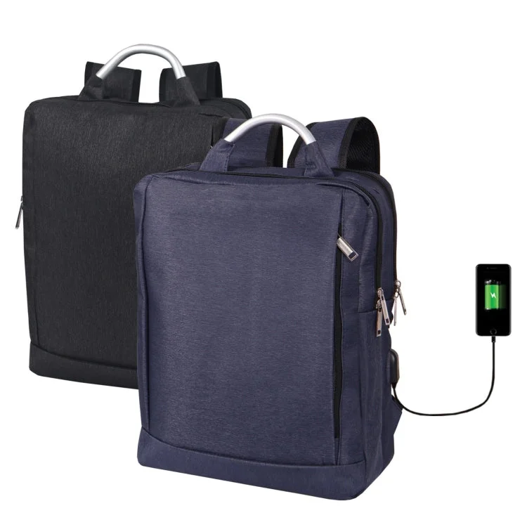 Nylon Backpack for Lightweight-BL 1582 - Nylon Laptop Backpack with USB Port