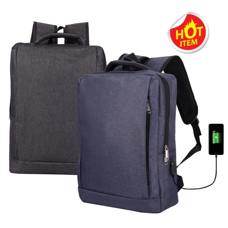 Waterproof Backpack for Rainy Days-BL 2590 - Nylon Laptop Backpack with USB Port