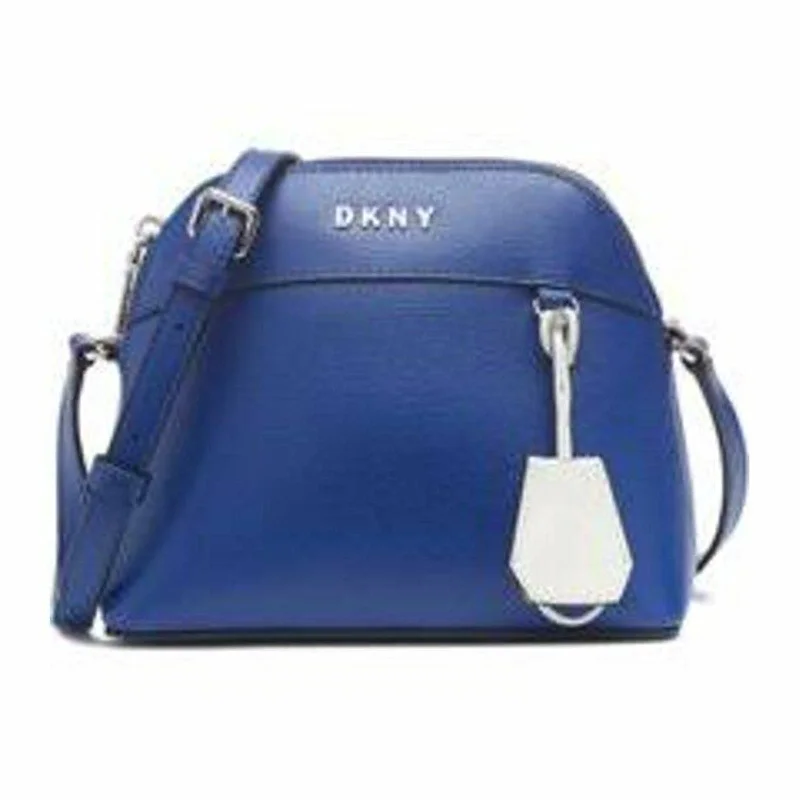 Comfortable handle bags for daily errands with spacious interiors for essentials -DKNY BOBI Satchel Medium, Black Leather Detachable Crossbody Strap