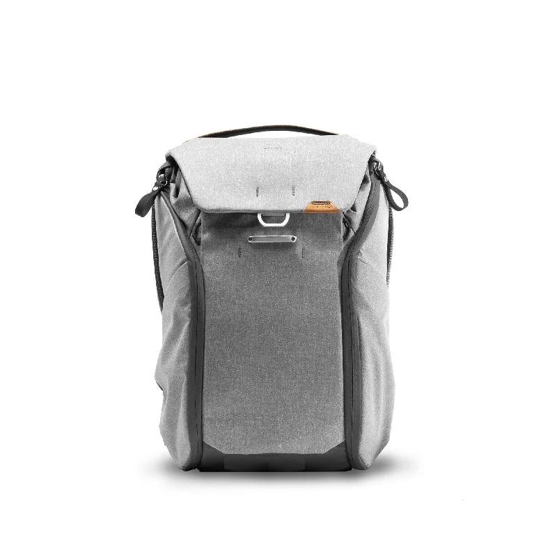 Waterproof Backpack for Rainy Days-Peak Design Everyday Backpack 20L V2 - Ash