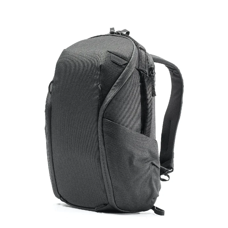 Casual Backpack for Everyday Use-Peak Design Everyday Backpack Zip 15L - Black