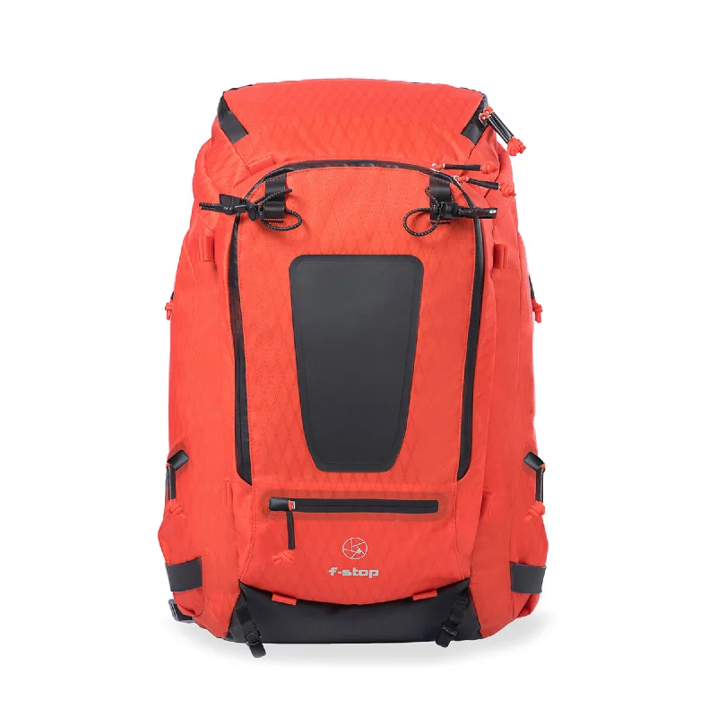 Suede-Strap Backpack for Soft Touch-F-Stop Tilopa DuraDiamond Travel & Adventure Camera Backpack 50L - Magma Red