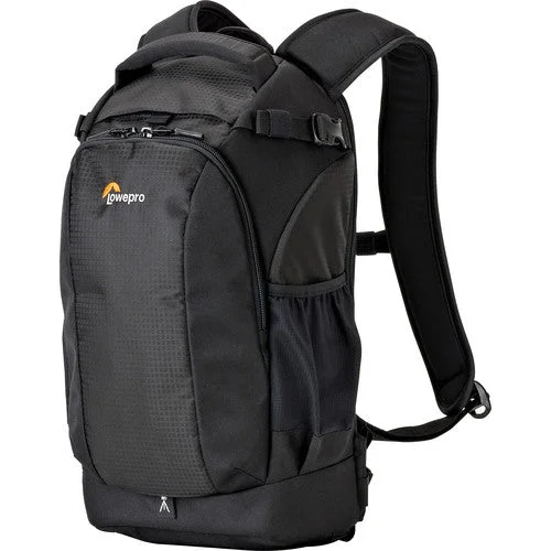 Patent-Leather Backpack for Shiny Finish-Lowepro Flipside 200 AW II Camera Backpack - Black