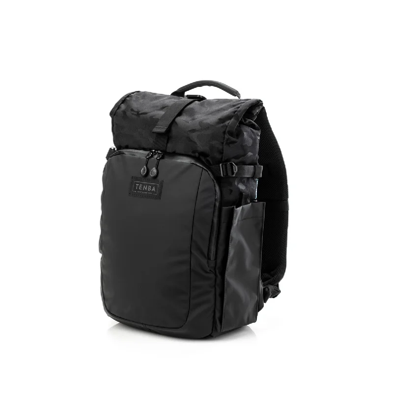 Fashion Backpack for Trendy Style-Tenba Fulton 10L V2 All Weather Backpack - Black/Black Camo