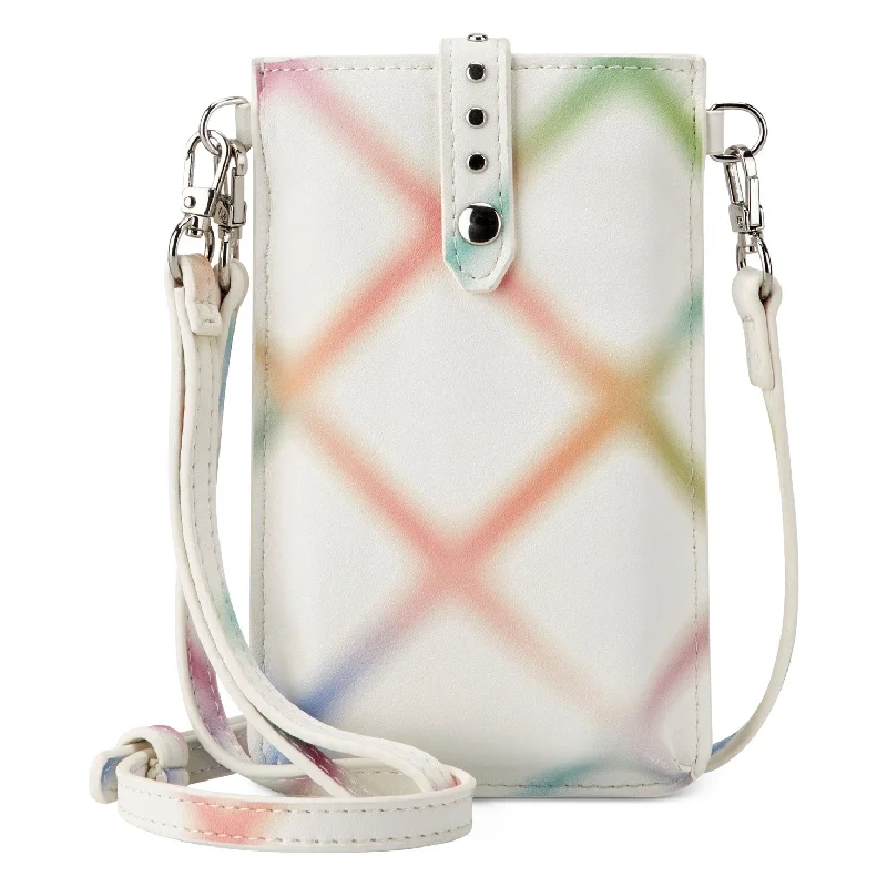 Designer handle bags with unique shapes and silhouettes for standout style -INC INTERNATIONAL CONCEPTS Ashlii Phone Wristlet In Airbrush Print