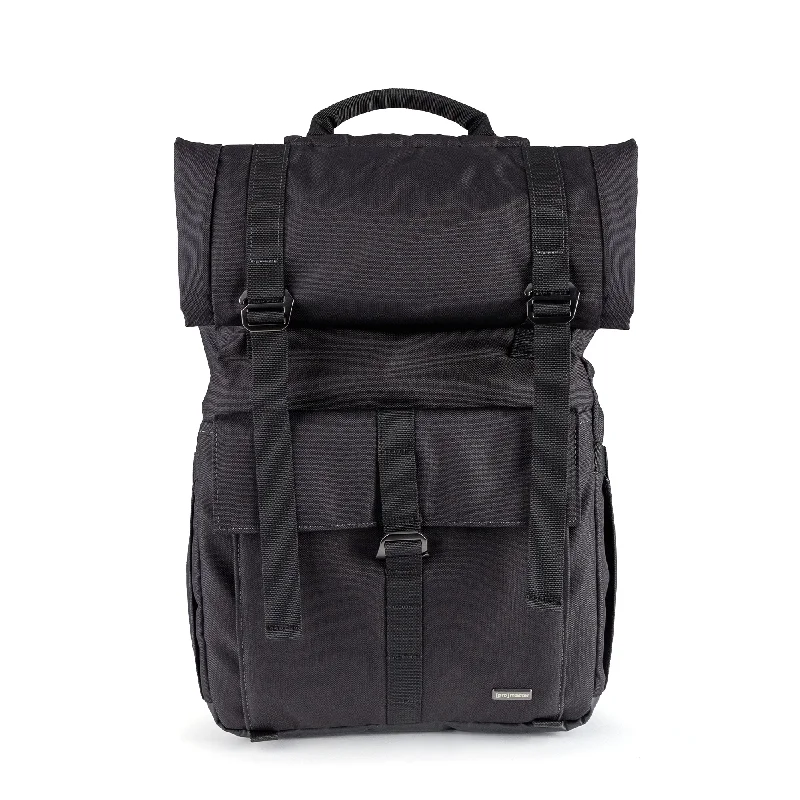 Embellished Backpack for Fancy Look-ProMaster Jasper 2.0 Medium 7.5L-9L Rolltop Backpack - Black