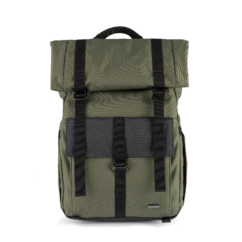 Studded Backpack for Edgy Style-ProMaster Jasper 2.0 Medium 7.5L-9L Rolltop Backpack - Green