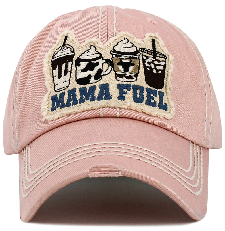 Handle bags for shopping trips with plenty of space for essentials and more -KBV1594 Mama Fuel Vintage Baseball Cap