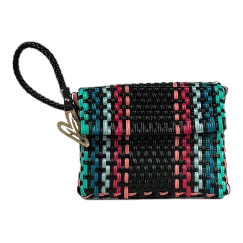 Designer handle bags for women with unique patterns and exclusive materials -Maria Victoria | Blaze CA | Upcycled, Handwoven, Wristlet