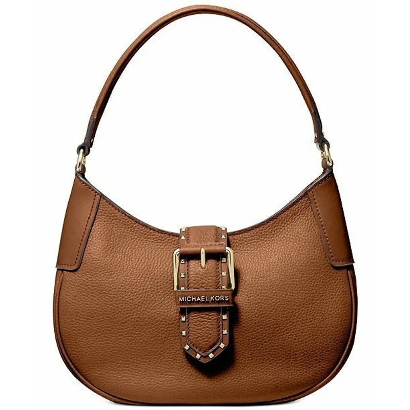 Handle bags with a minimalist design for women who prefer simple, elegant style -MICHAEL Michael Kors Lillian Shoulder Bag, Luggage Brown Leather