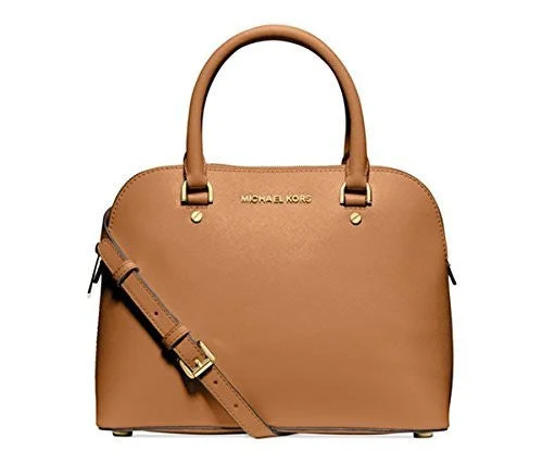 Handle bags with woven details for a beachy, vacation-ready style -MICHAEL Michael Kors Women's Cindy Dome Satchel