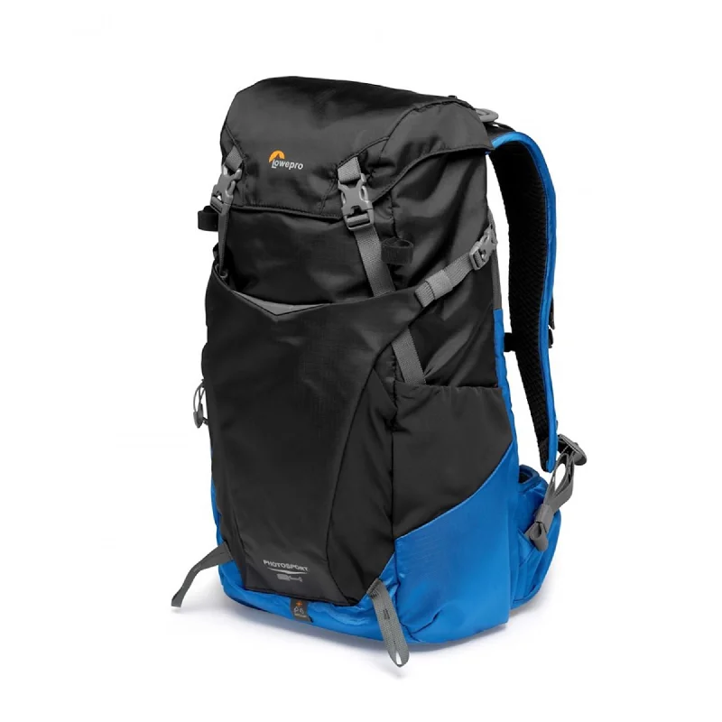 RFID-Blocking Backpack for Privacy-Lowepro PhotoSport Outdoor BP 24L AW III Camera Backpack - Blue