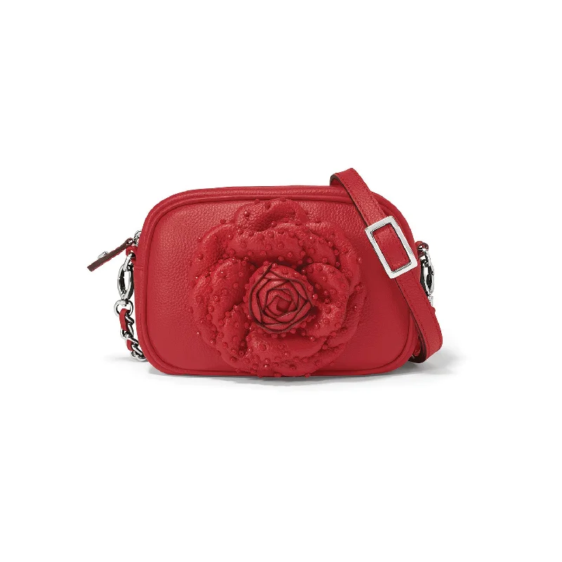 Handle bags with top handles and crossbody straps for maximum functionality -Rosie Beaded Camera Bag - H16117