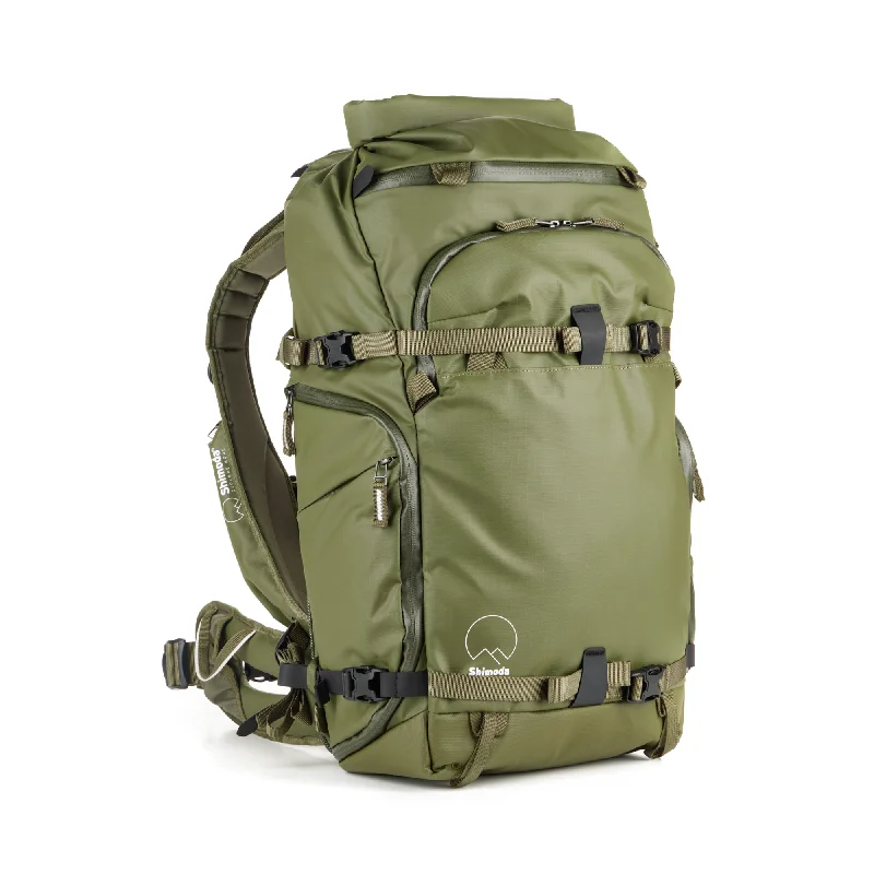 Recycled-Material Backpack for Eco-Friendly-Shimoda Action X30 v2 Backpack Starter Kit with Medium Mirrorless Core Unit - Army Green