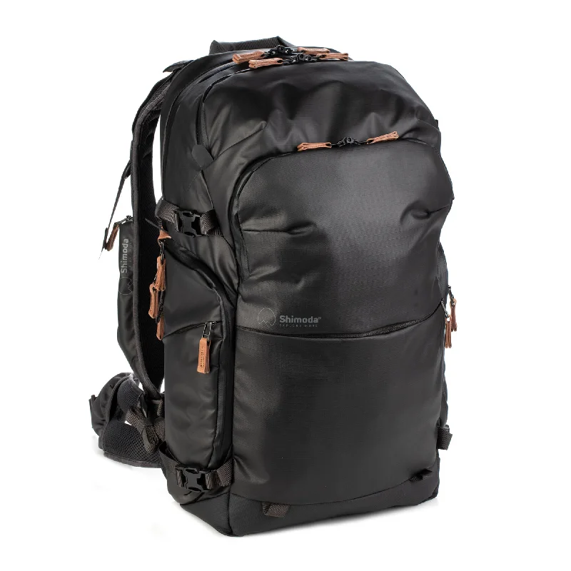 Backpack for Climbers-Shimoda Designs Explore v2 30L Backpack Starter Kit - Black