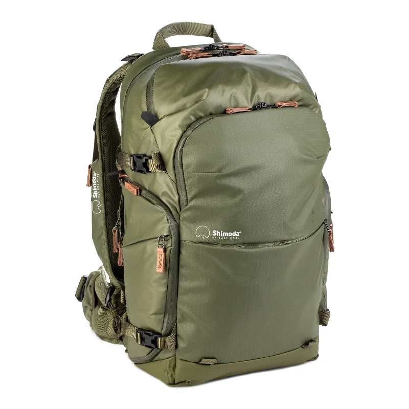 Backpack for Skiers-Shimoda Designs Explore v2 30L Backpack Starter Kit - Army Green