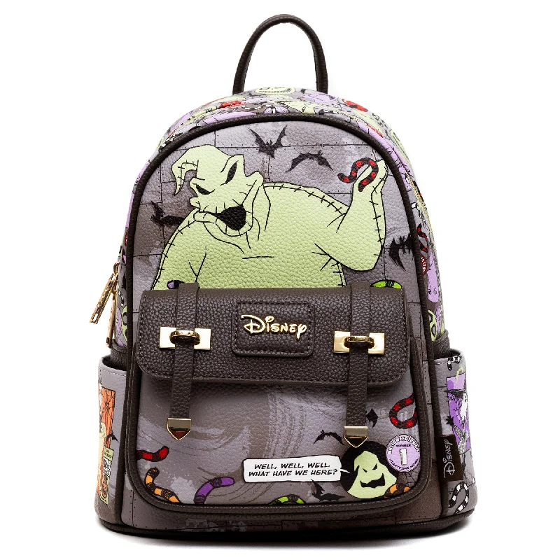 Woven Backpack for Intricate Design-Nightmare Before Christmas Oogie Boogie Mini Backpack - Limited Edition